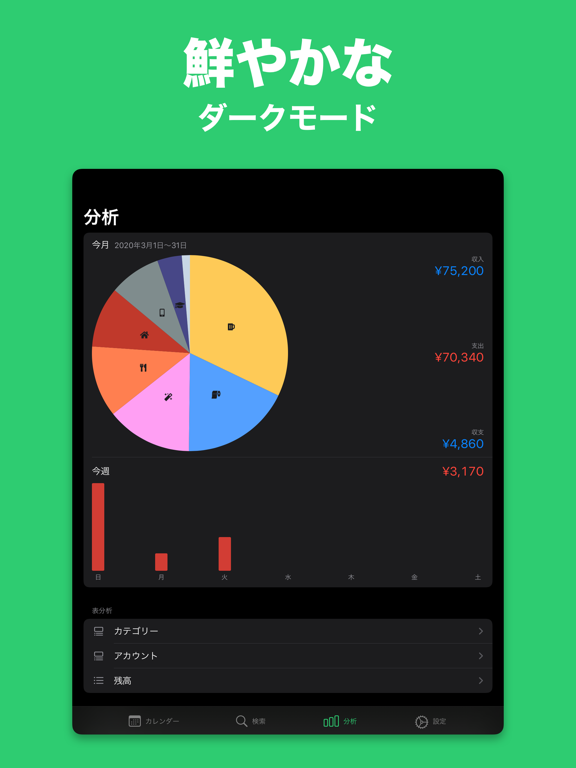 家計簿 マネライズ - お金管理をシンプルにのおすすめ画像5