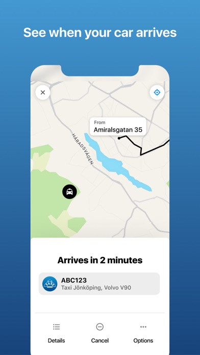 Taxi Jönköping Screenshot