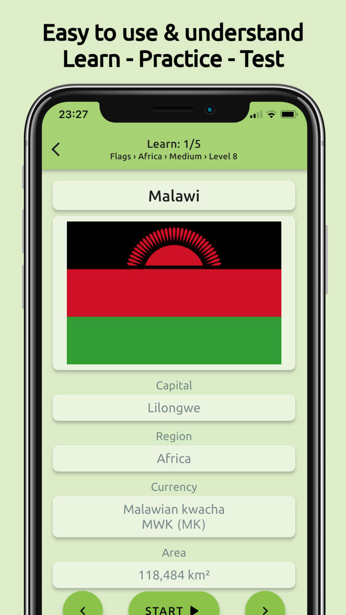 Country Mania Learn and Quiz