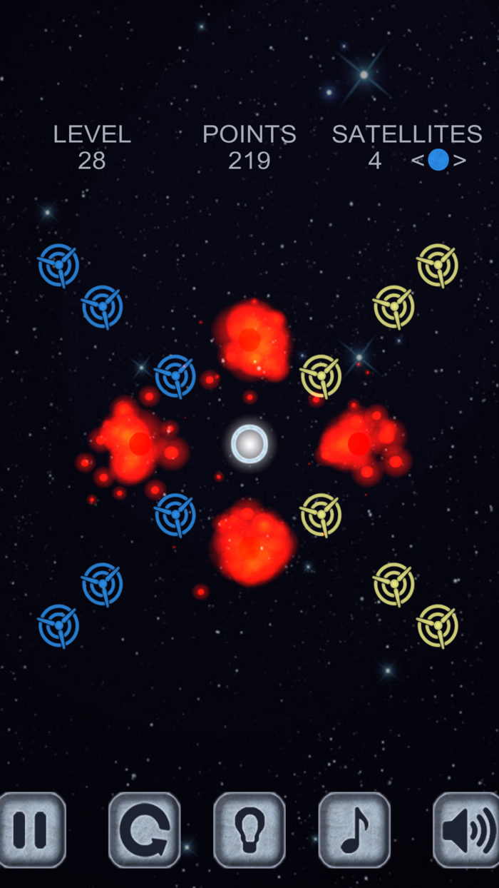 Crazy Orbits. Universe