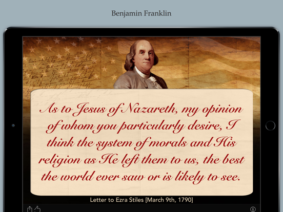 Screenshot #4 pour Texts From Founding Fathers