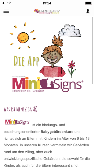 MiniSigns® Babygebärden Screenshot