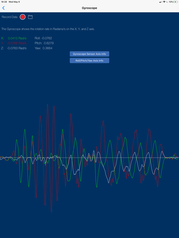 Screenshot #6 pour Sensor Play - Data Recorder