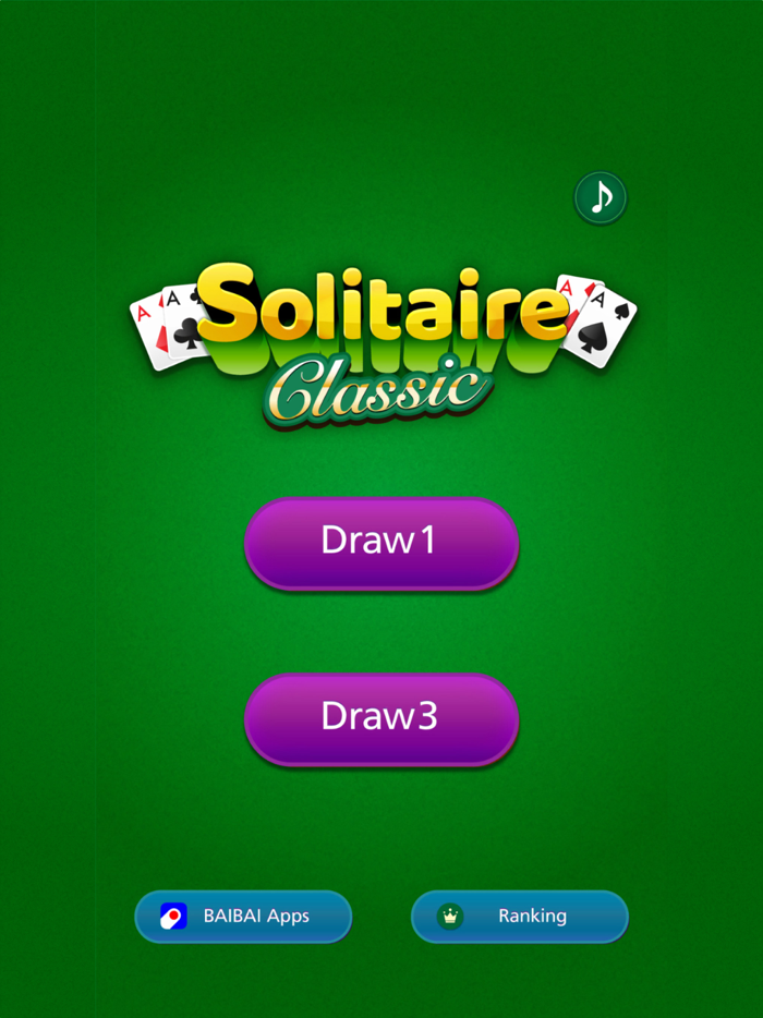 Solitaire Classic  Fun games
