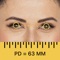 Eye measure app provides you the way to measure your pupillary distance with just your iPhone
