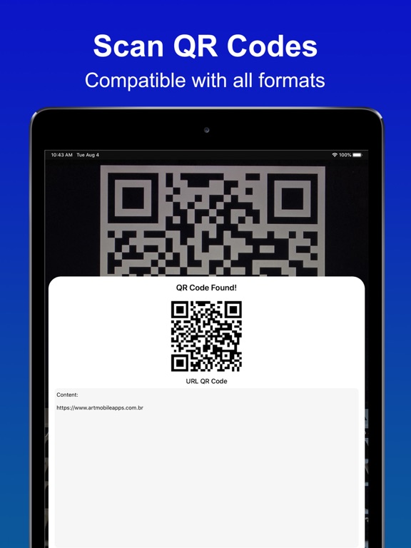 Screenshot #4 pour QR Creator: QR Reader & Maker