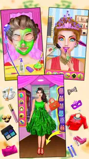 girl makeover dressup salon 3d iphone screenshot 3