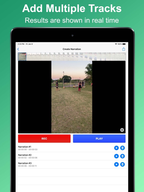 Screenshot #5 pour Voice Over Video: Dub Maker