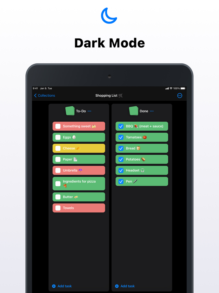 Kanban Board - Reality Tasks