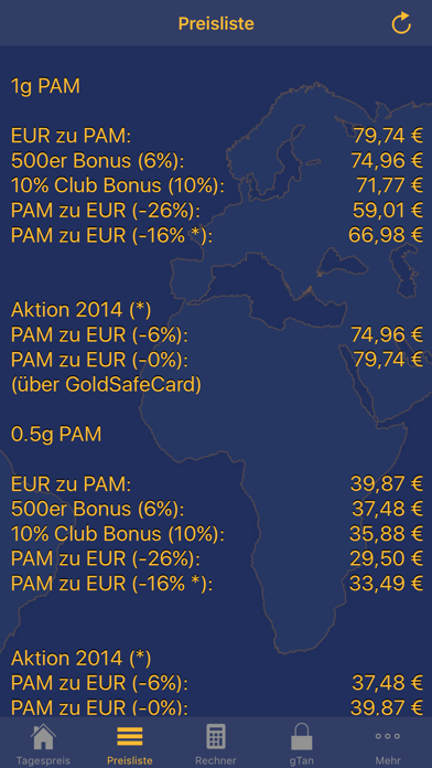 Screenshot #2 pour Gold Safe Card