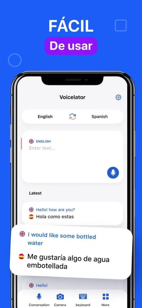 Traductor de inglés a español