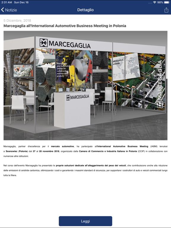 Screenshot #5 pour Marcegaglia