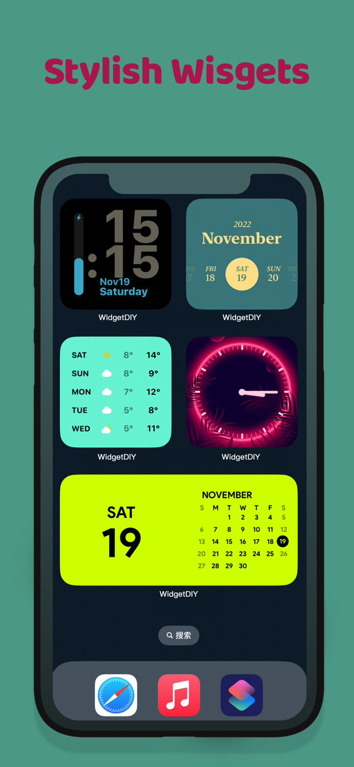 WidgetDIYThemes,widget, Icons