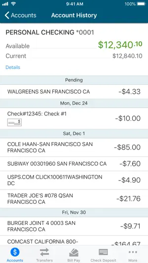 Patriot Bank screenshot 3