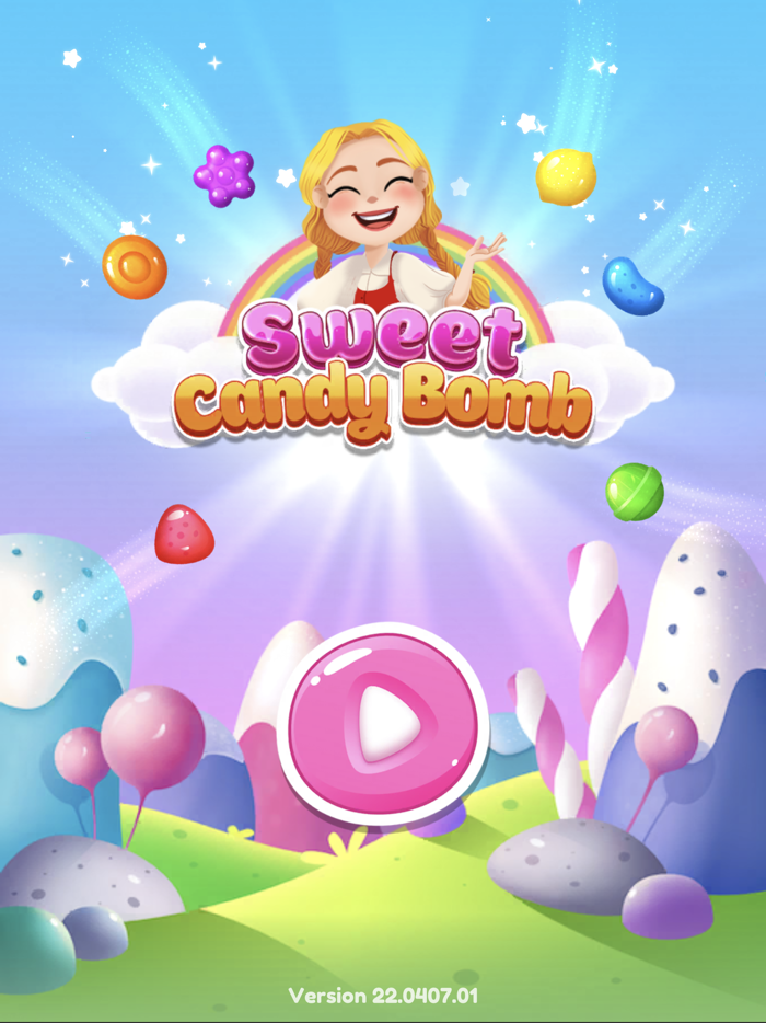 Sweet Candy Bomb Match 3 Game
