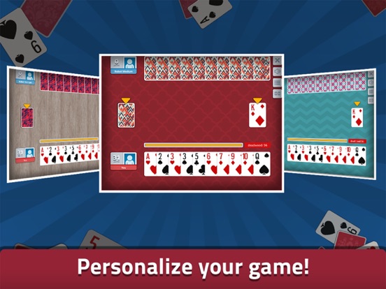Gin Rummy - Classic Card Game iPad screenshot 4 - Games app