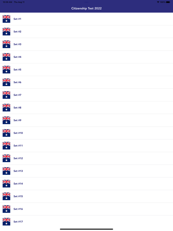 Screenshot #5 pour Australian Citizenship Test +