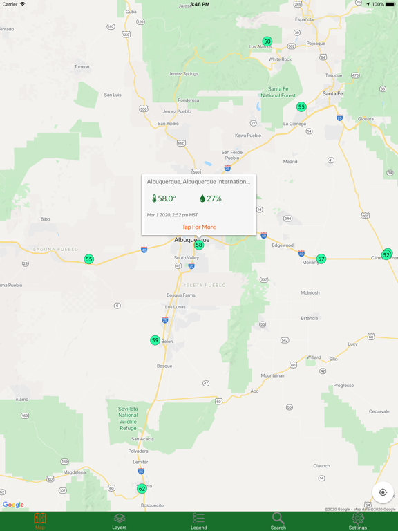 New Mexico Traveler iPad screenshot 4 - Travel app