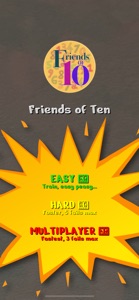 Friends Of Ten Math Drill Game screenshot #2 for iPhone