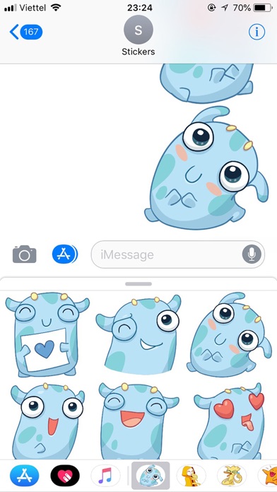 Screenshot #3 pour Emoji Cute Pun Funny Stickers
