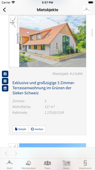 Jorewitz Immobilien IVD Screenshot