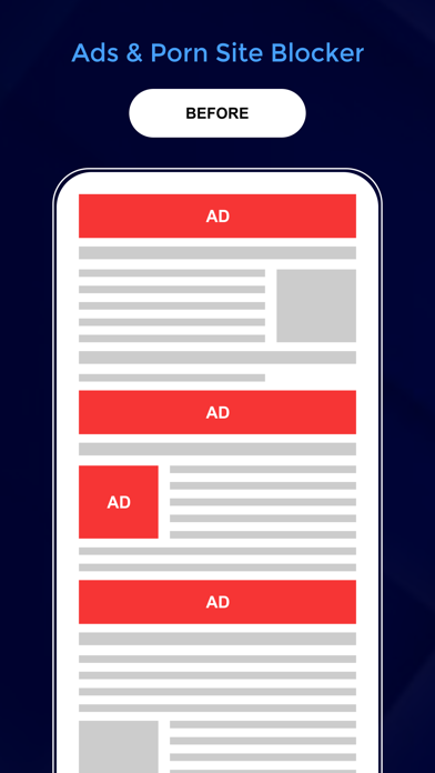 Ads & Porn Sites Blocker Screenshot