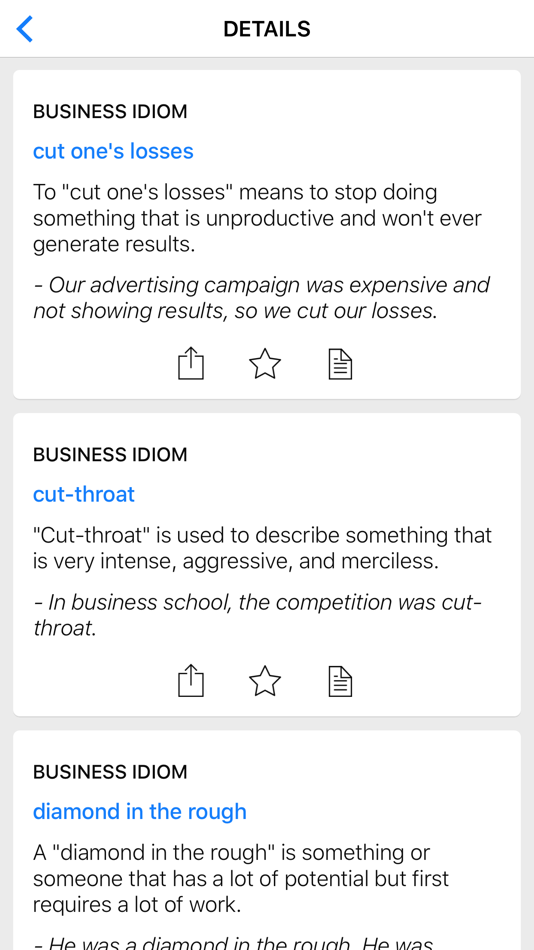 Business & Food idioms - 1.0.3 - (iOS)