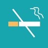 Smoke free. Quit smoking app icon