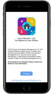 loan calc-lite iphone screenshot 1