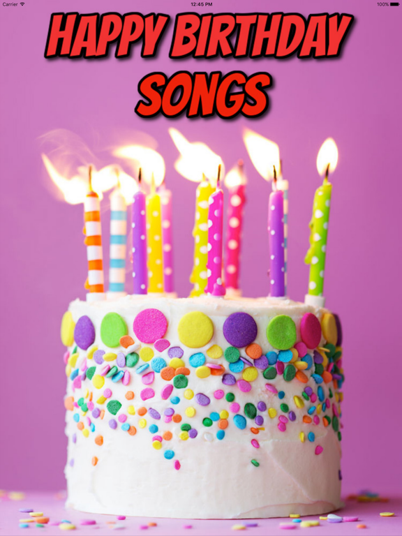 Screenshot #4 pour Happy Birthday Songs