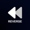 Icon reverse video effect backward
