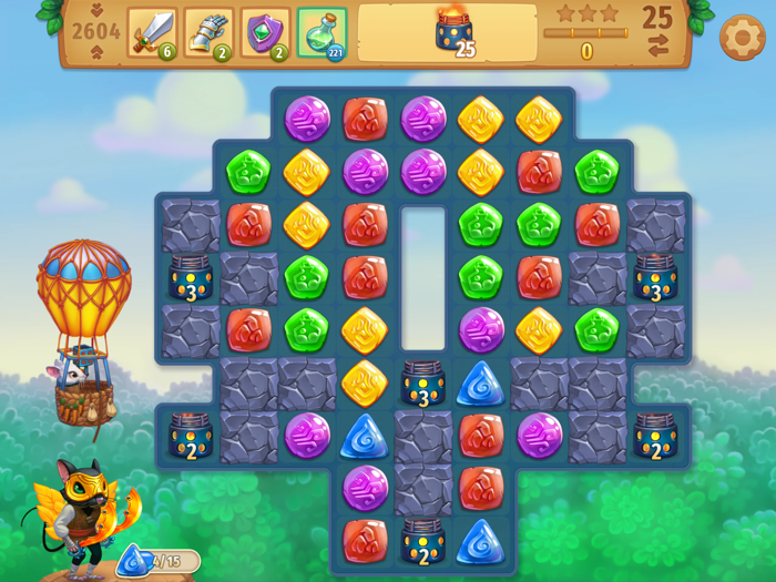 Strongblade Match 3 Game