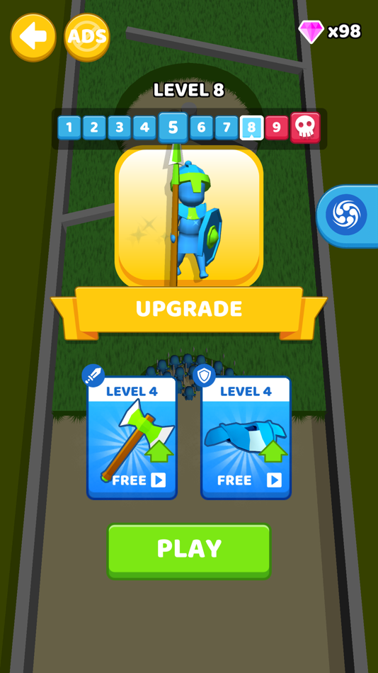 #5. Castle Raid! (iOS) 由: Voodoo