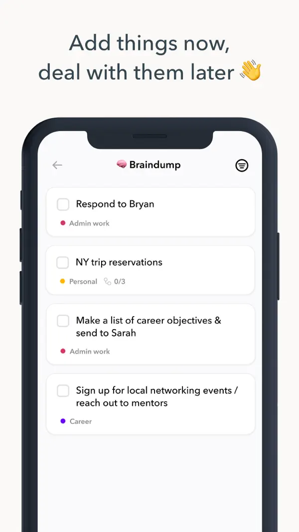 Ellie - Daily Planner iPhone App Screenshot 2 – Produktivität