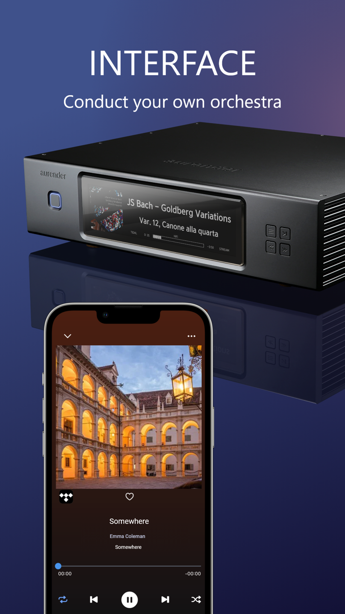Aurender Conductor for iPhone
