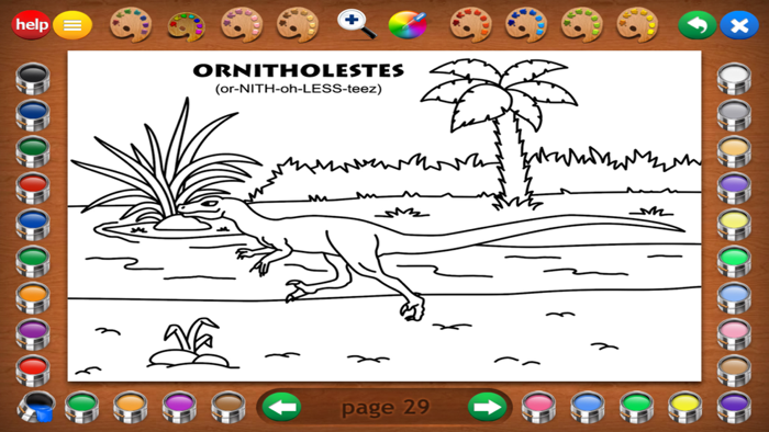 Coloring Book 2 Dinosaurs