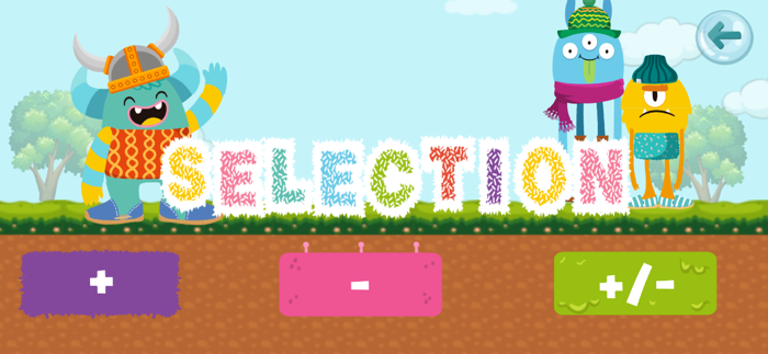 Monster Addition and Subtraction