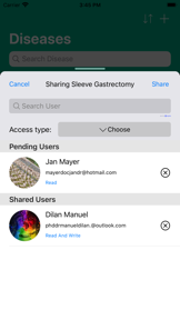 Medical Data screenshot