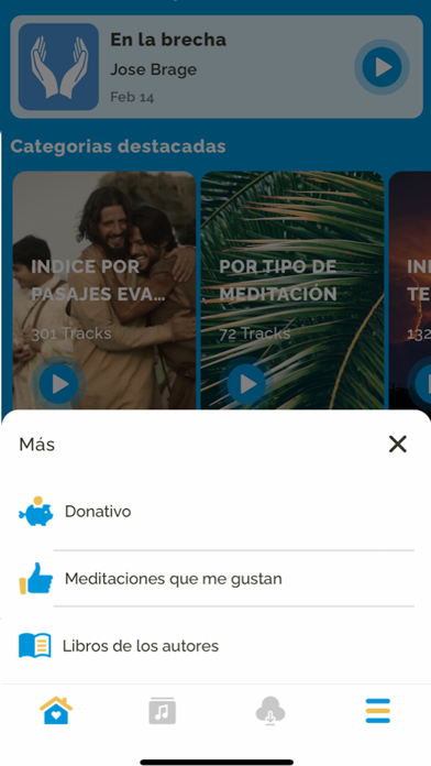 Meditaciones Diarias Screenshot