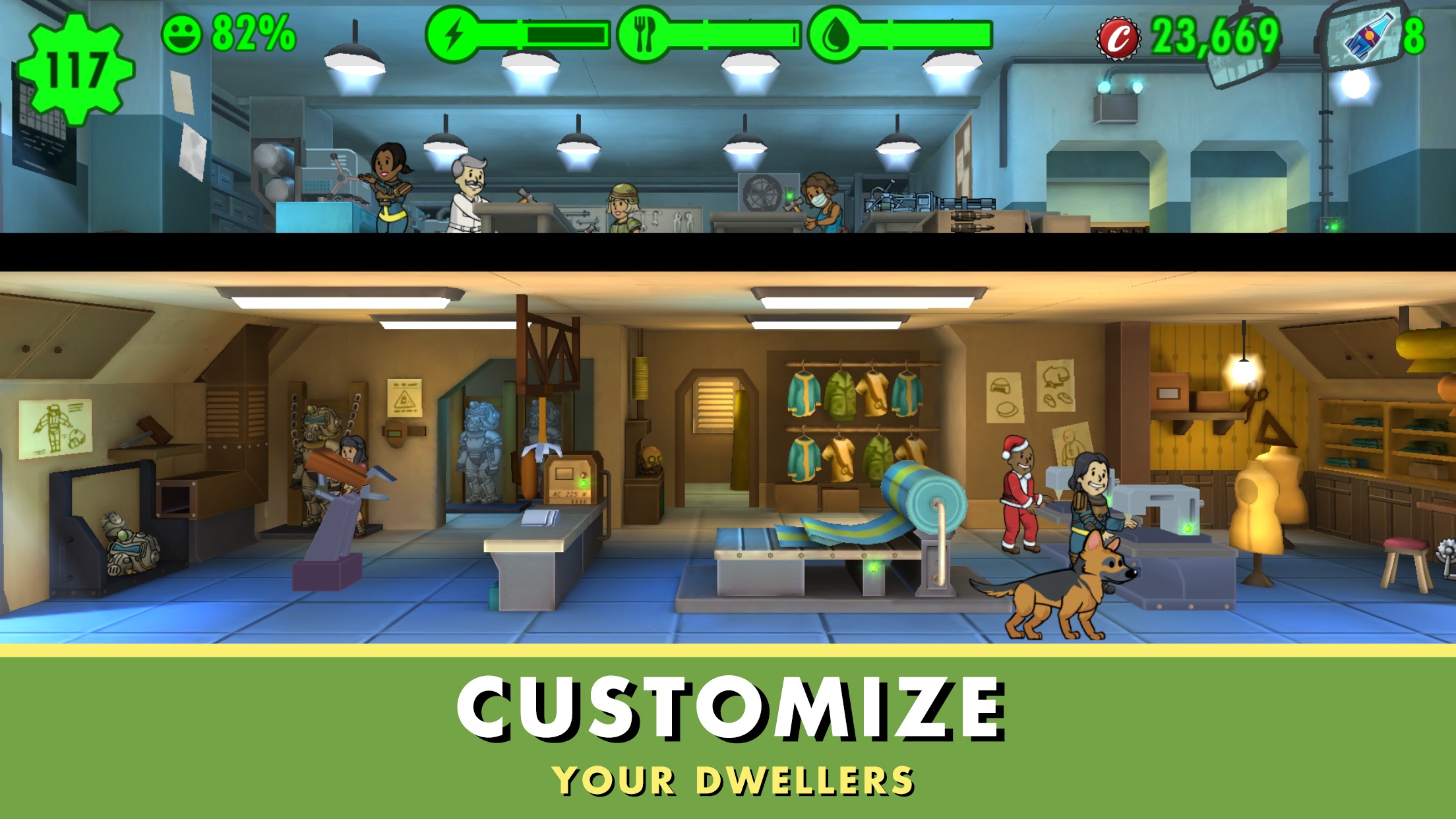 Screenshot do app Fallout Shelter