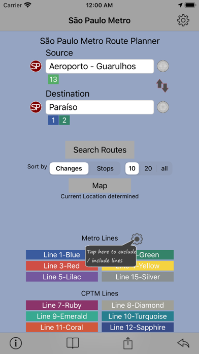 São Paulo Metro Screenshot