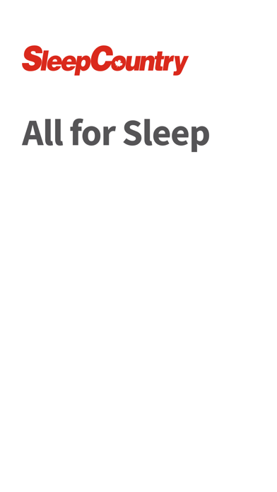 Your sleep by Sleep Country Screenshot