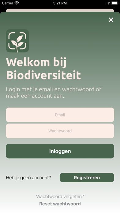 Biodiversiteit Screenshot