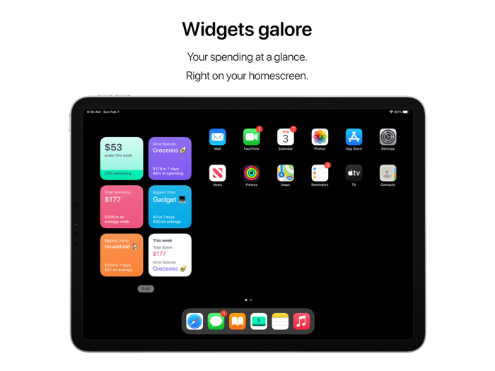 Nudget Spending Tracker