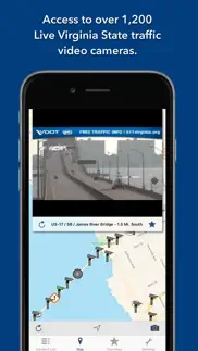 virginia state roads iphone screenshot 2