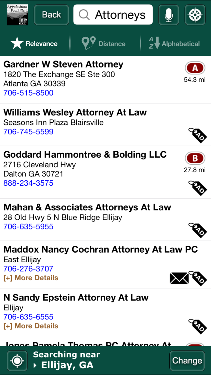 Appalachian Directory and Guide