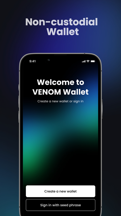 Venom Blockchain Wallet Screenshot