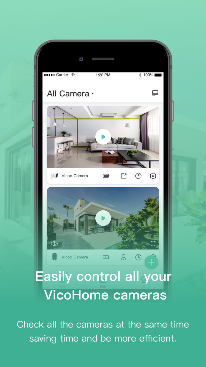 VicoHome Security Camera App