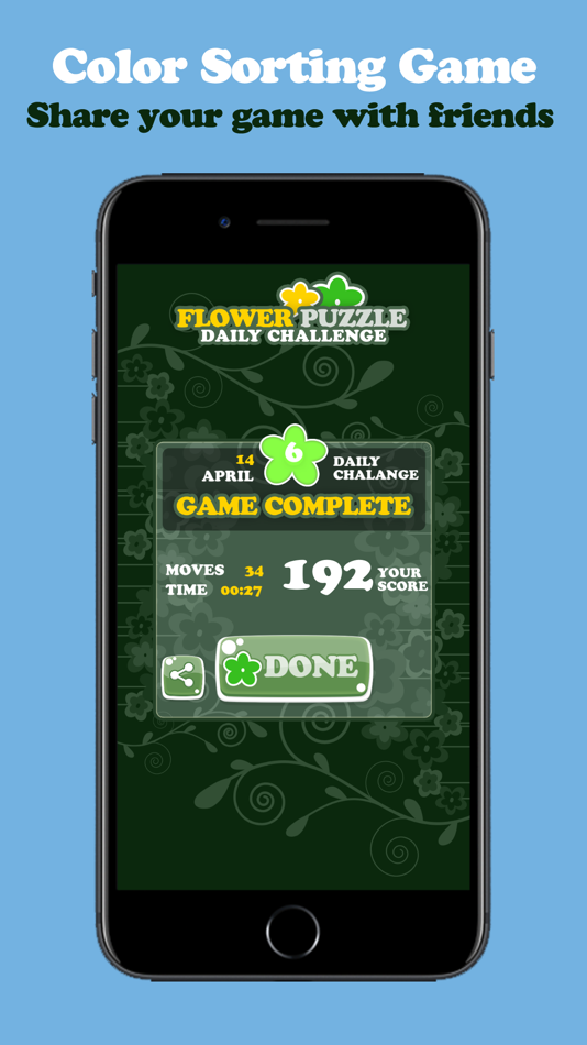 #4. Flower Sort Puzzle (iOS) Podle: dsgn s.r.o.