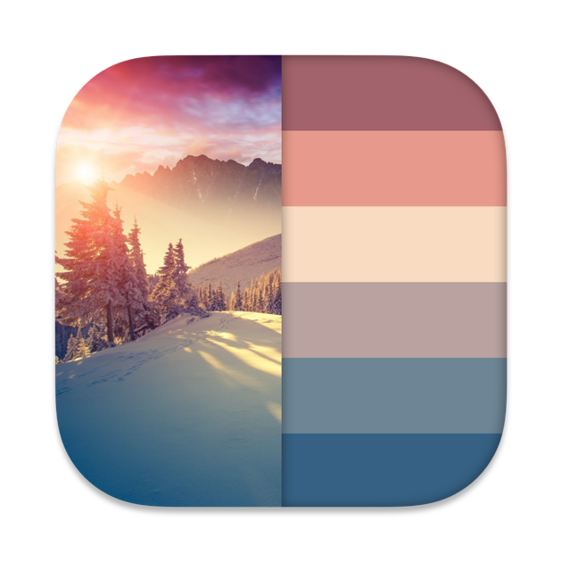 Snowy Mountains Procreate Palette 30 HEX Color Codes Instant